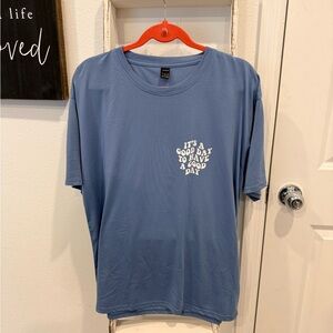 Good Day Light Blue Tee